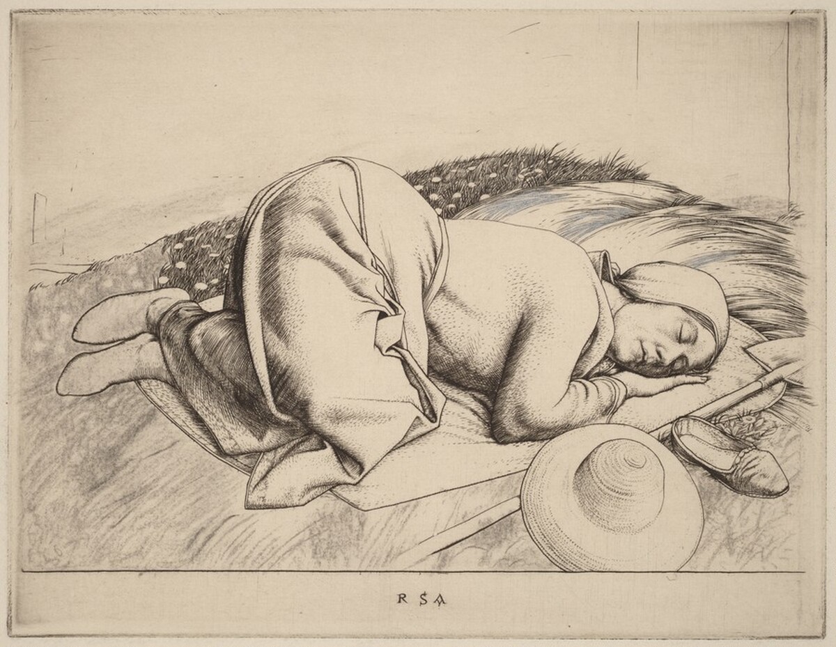 Woman Sleeping by Robert Austin