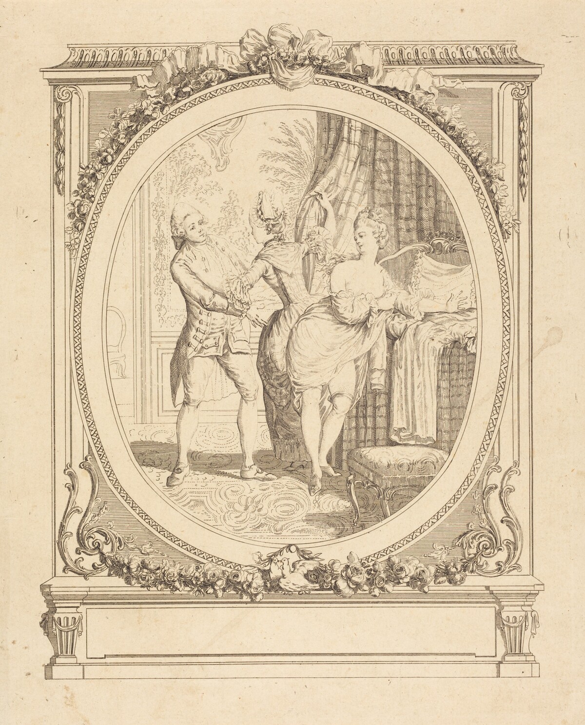 L'indiscret by François Marie Isidore Queverdo