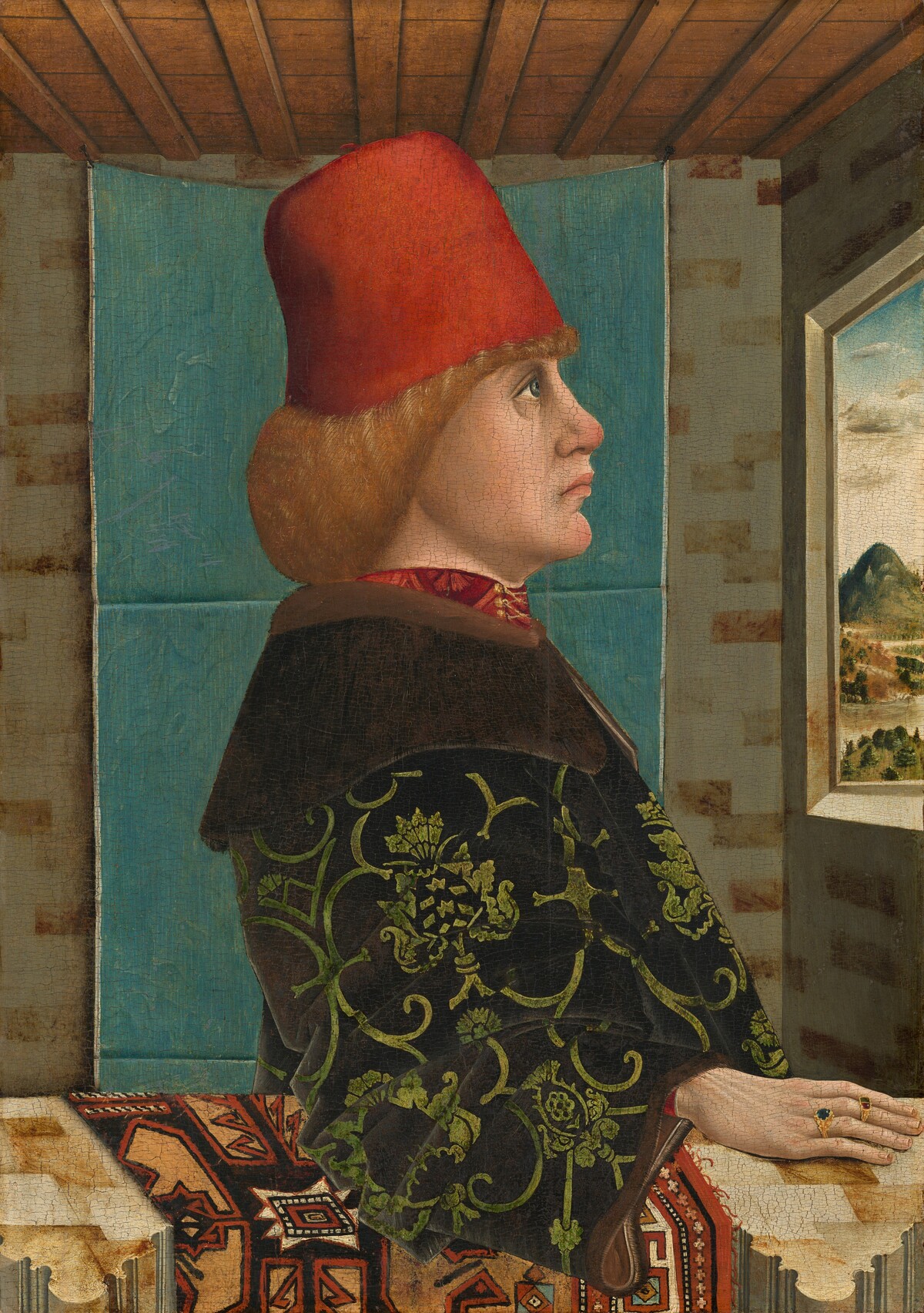 Portrait of a Man by Tyrolean 15th Century