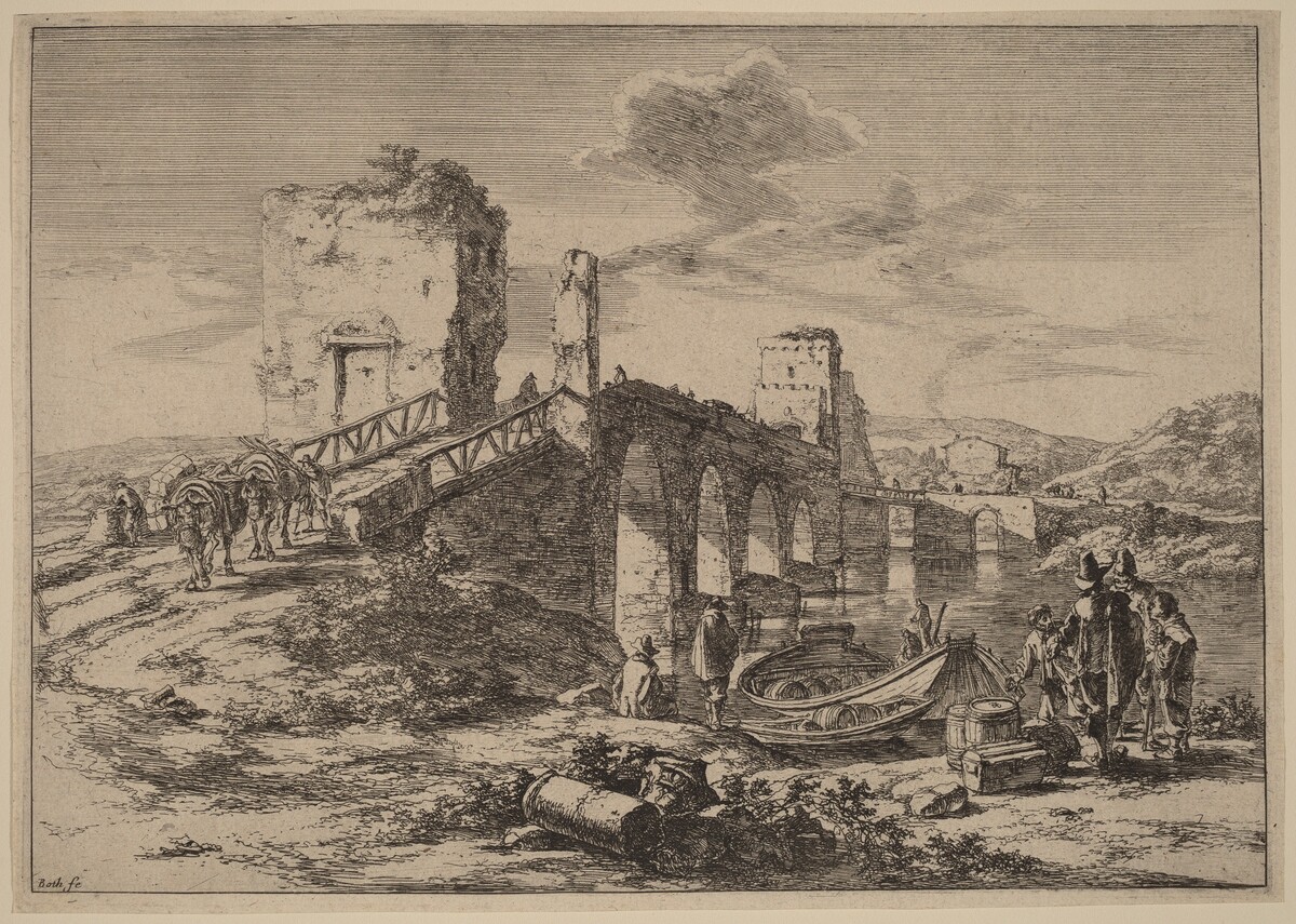 The Ponte Molle by Jan Both