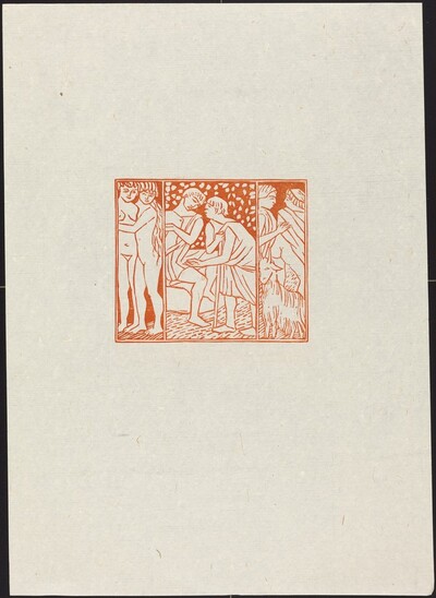 Third Eclogue: Aegon Putting His Flock in Damoetas' Care (En-tete de la troisieme eglogue)