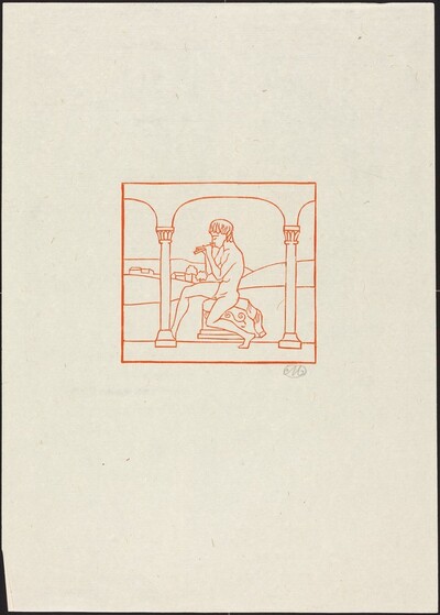 Frontispiece: Daphnis Playing on His Pipe (Frontispice)