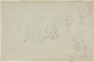 Studies of a Kneeling Boy