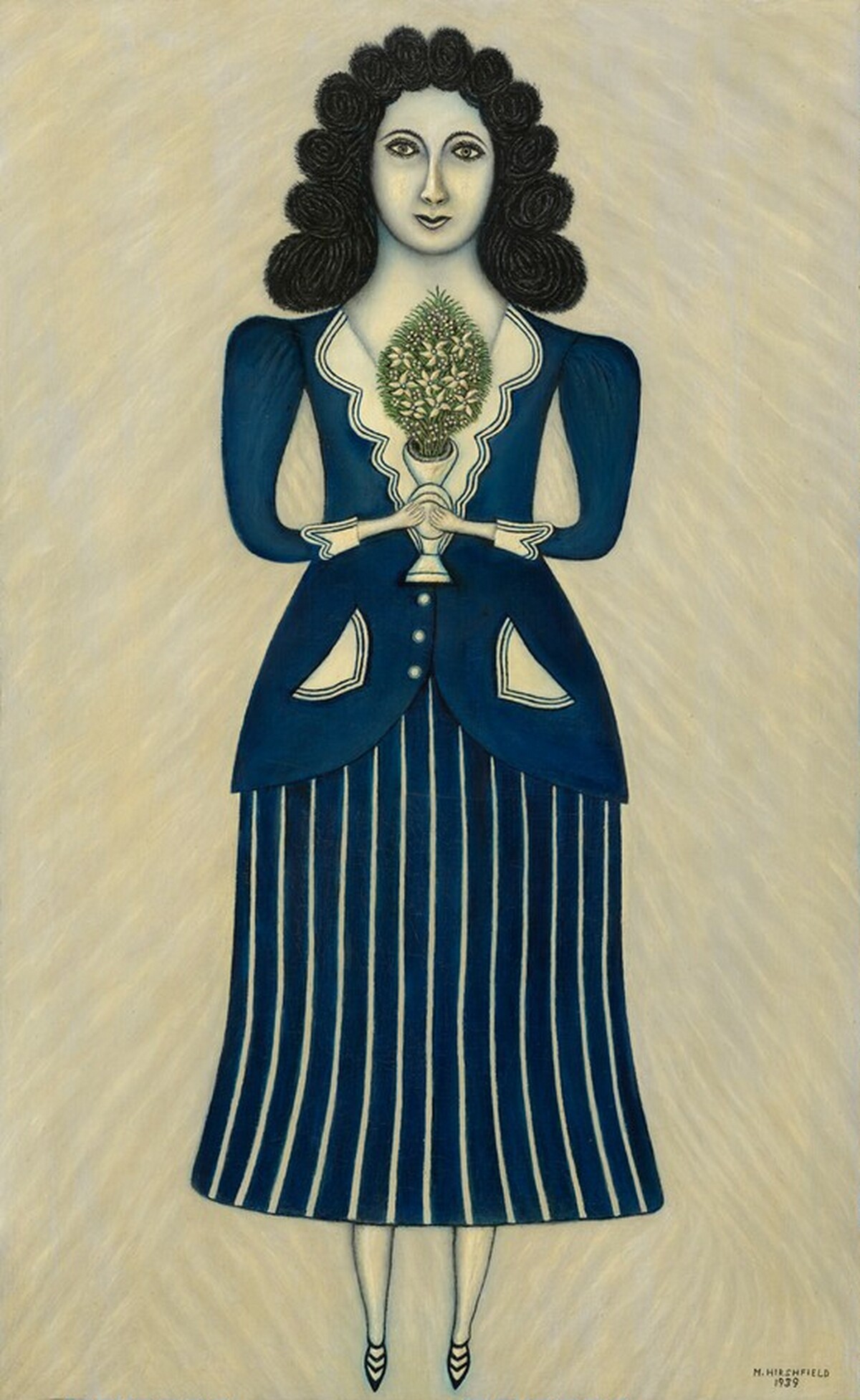 Tailor-Made Girl by Morris Hirshfield