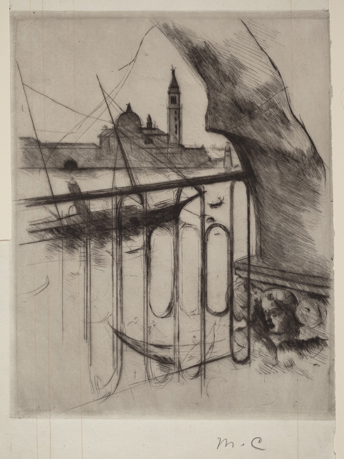 View of Venice by Mary Cassatt