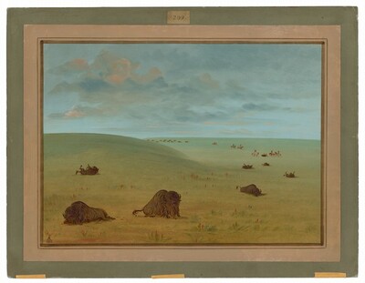 After the Buffalo Chase - Sioux