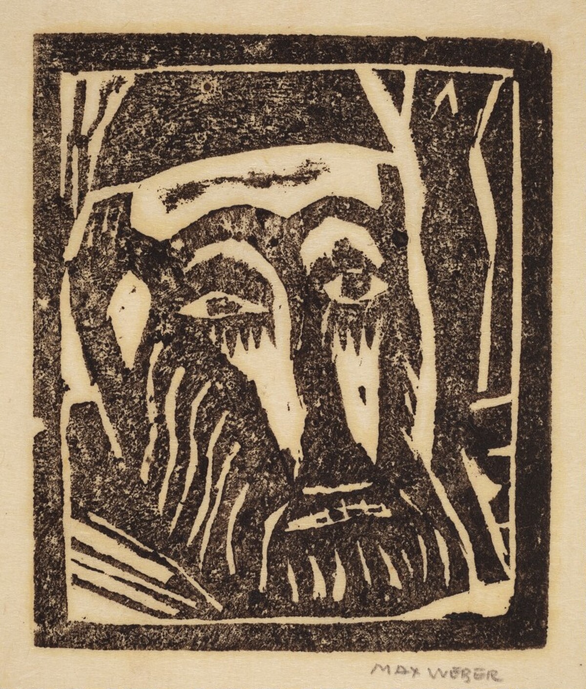 Rabbi by Max Weber