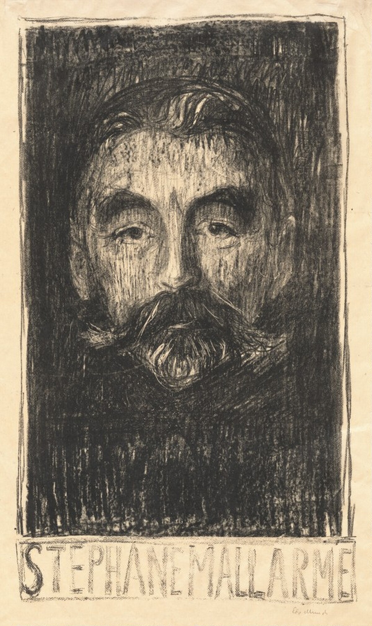 Stéphane Mallarmé by Edvard Munch