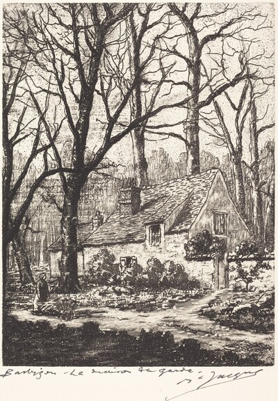 Barbizon: La maison de garde