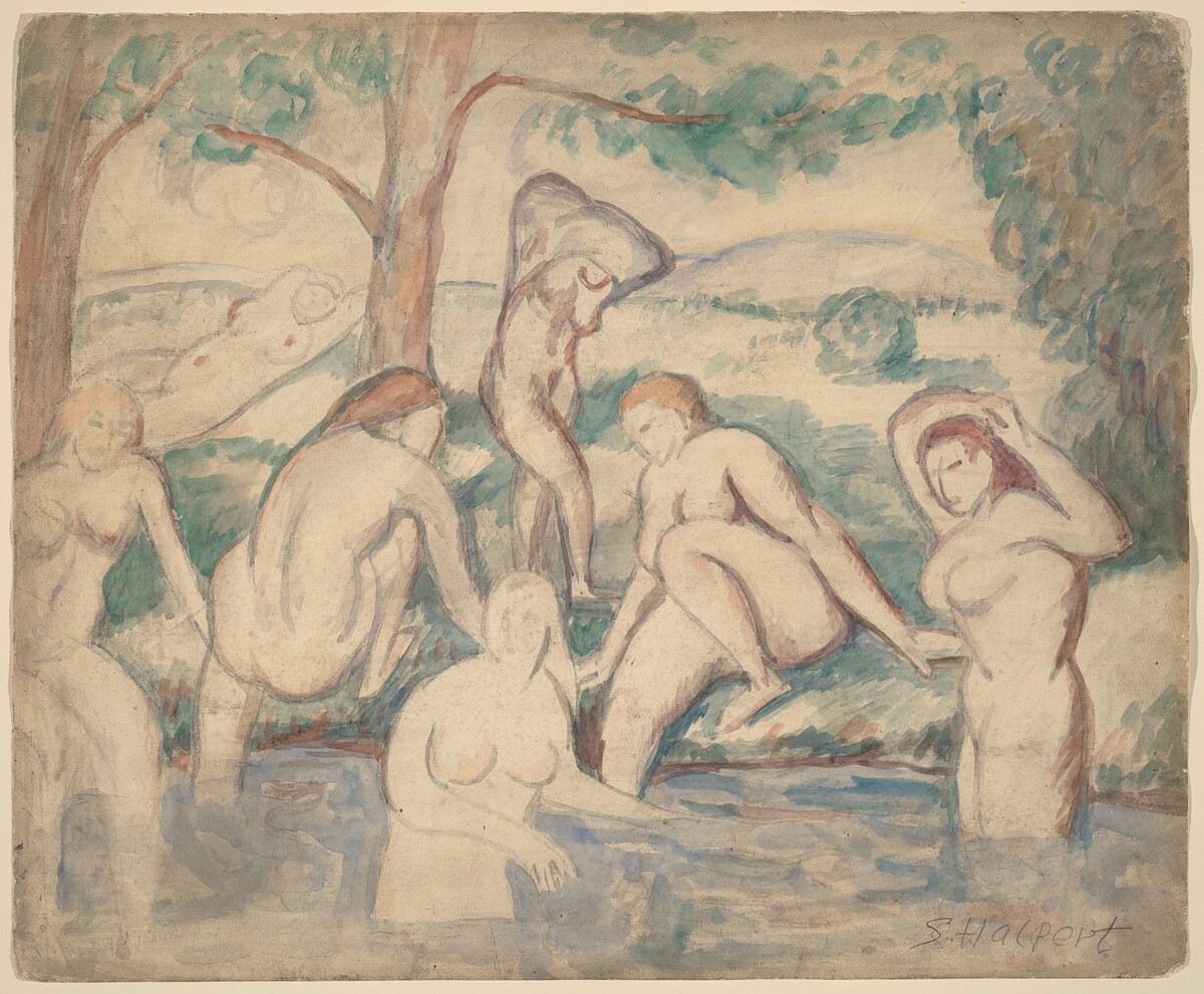 Bathers by Samuel Halpert