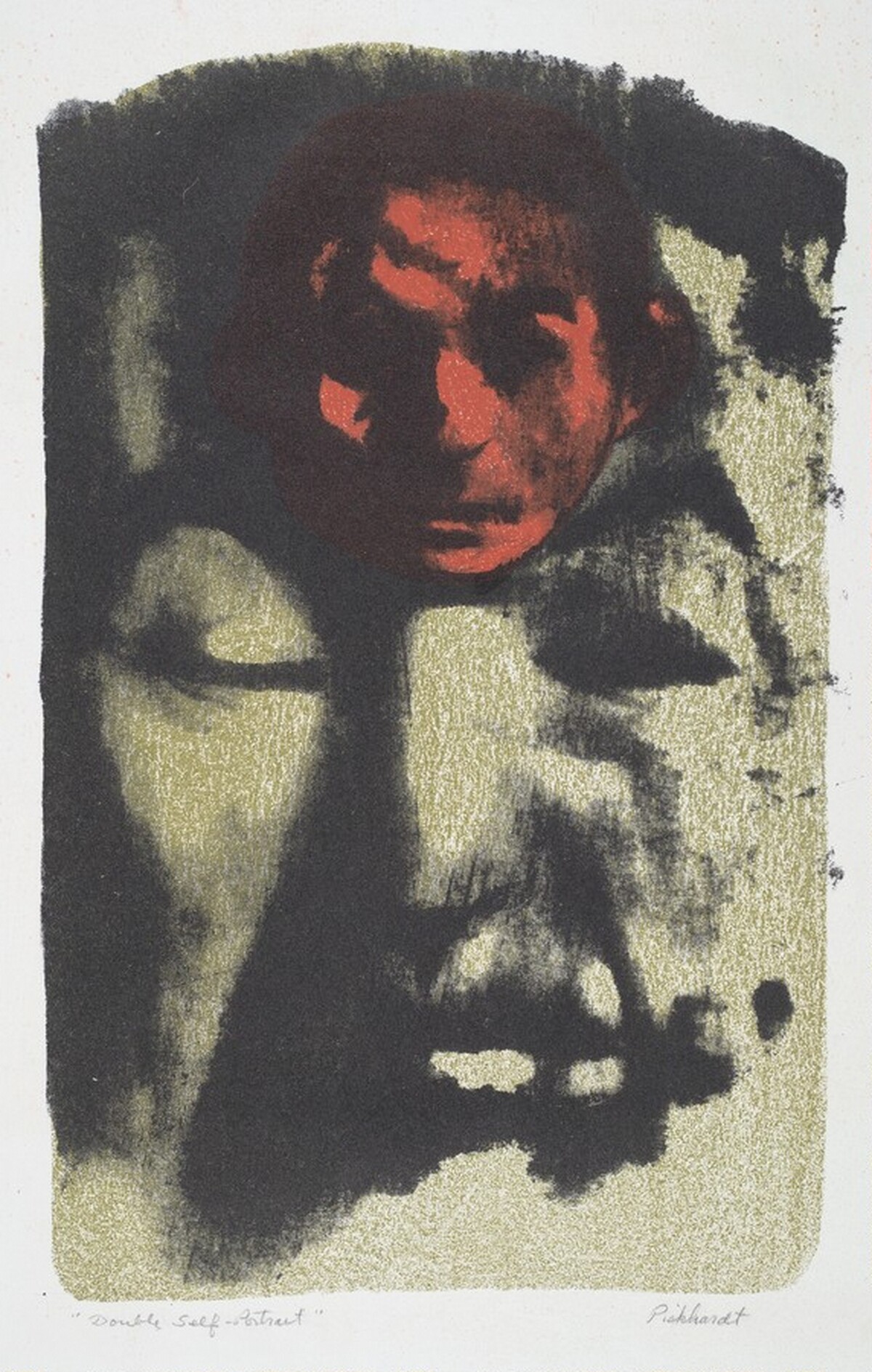 Double Self-Portrait by Carl Pickhardt
