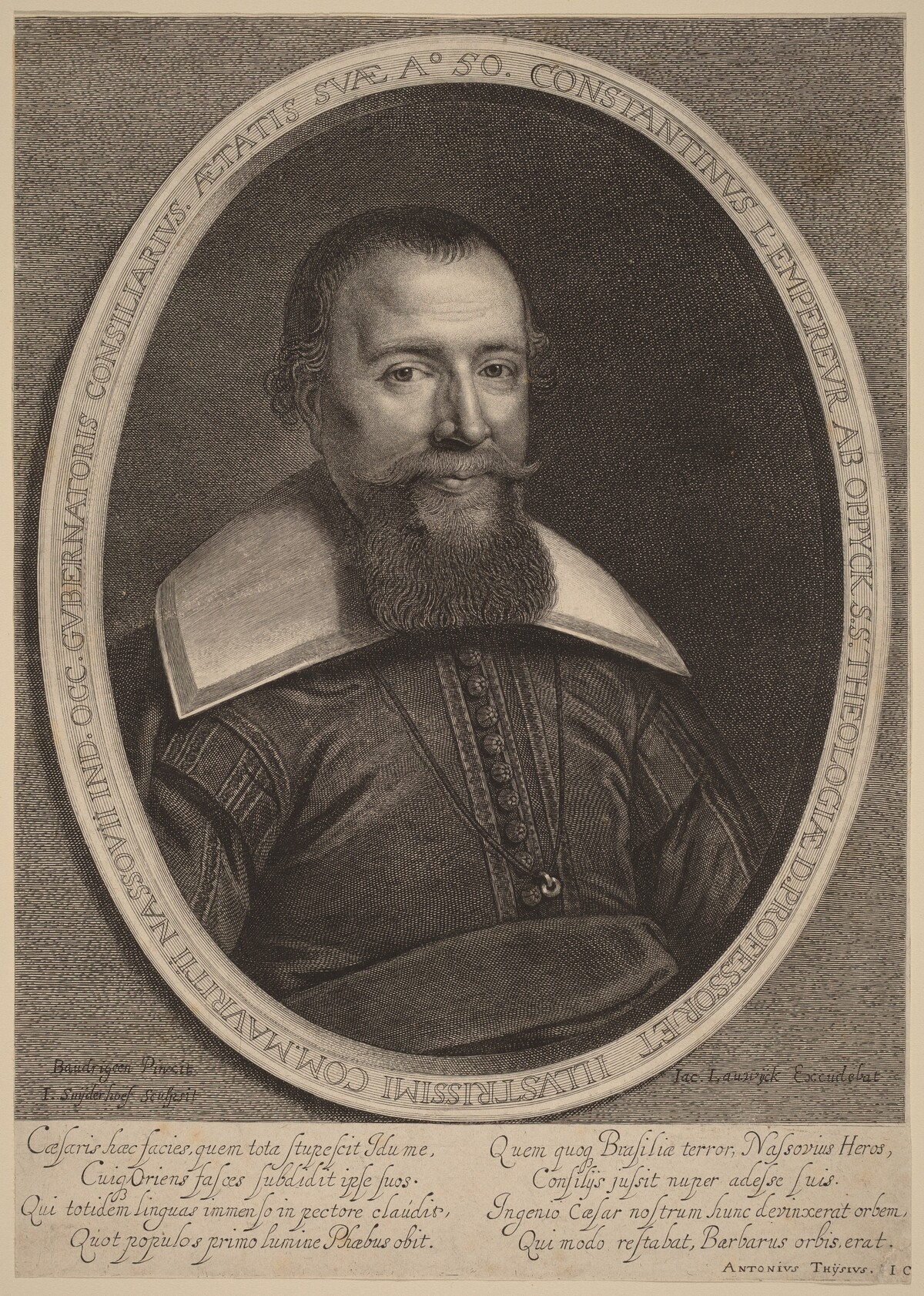 Constantijn L'Empereur by Jonas Suyderhoff after David Baudringien