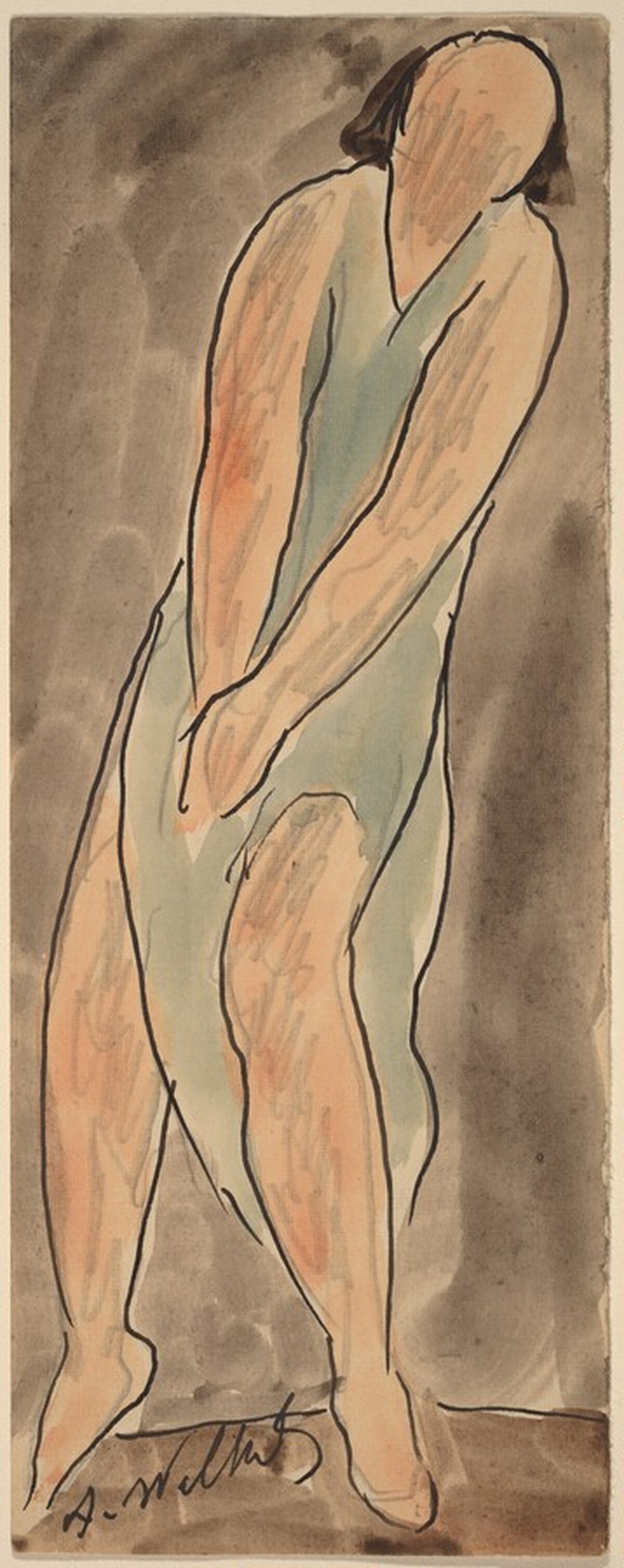 Isadora Duncan by Abraham Walkowitz