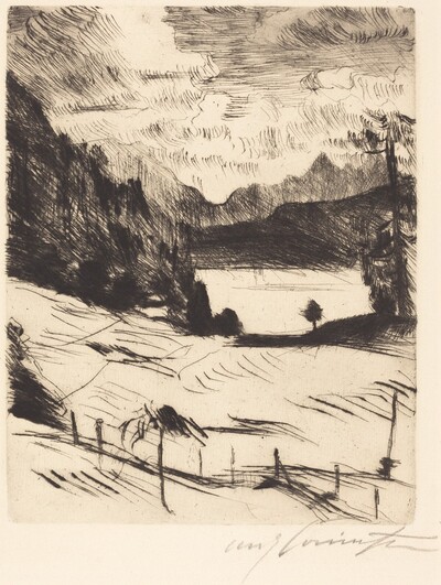 Der Walchensee (The Walchensee)