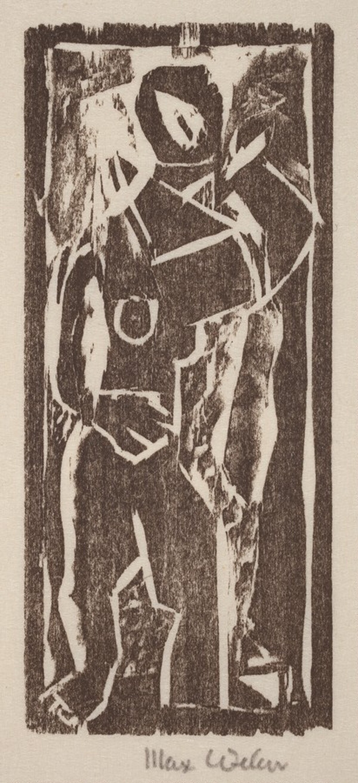 Standing Female Figure by Max Weber