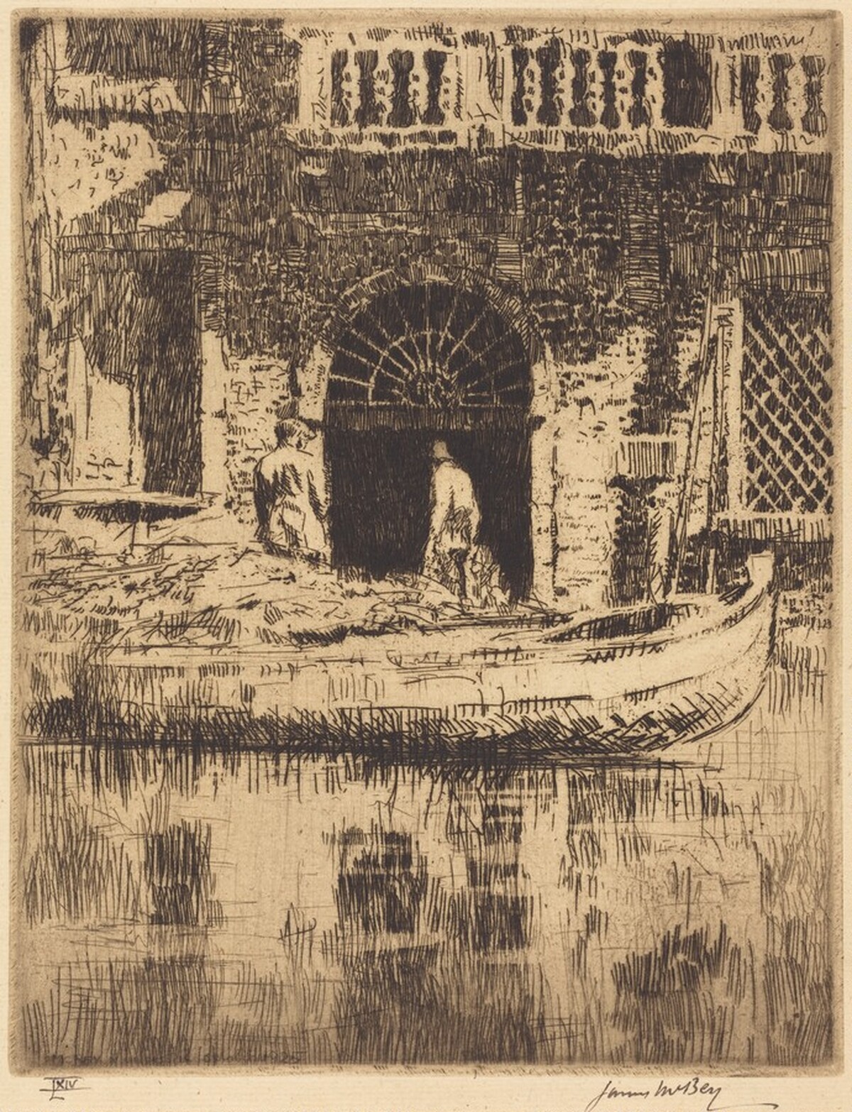 The Doorway by James McBey