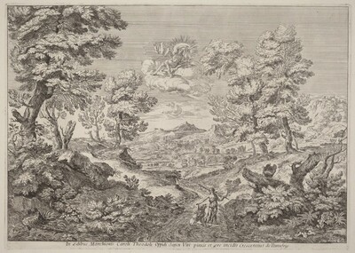 Apollo and a Nymph Leading a Lion