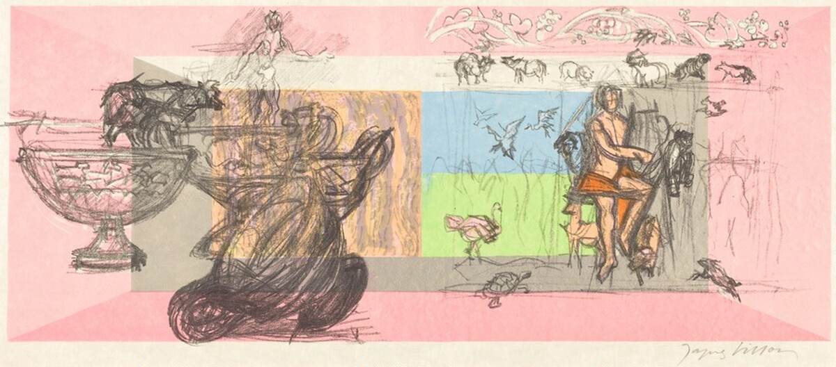 Third Bucolic: The Stakes by Jacques Villon