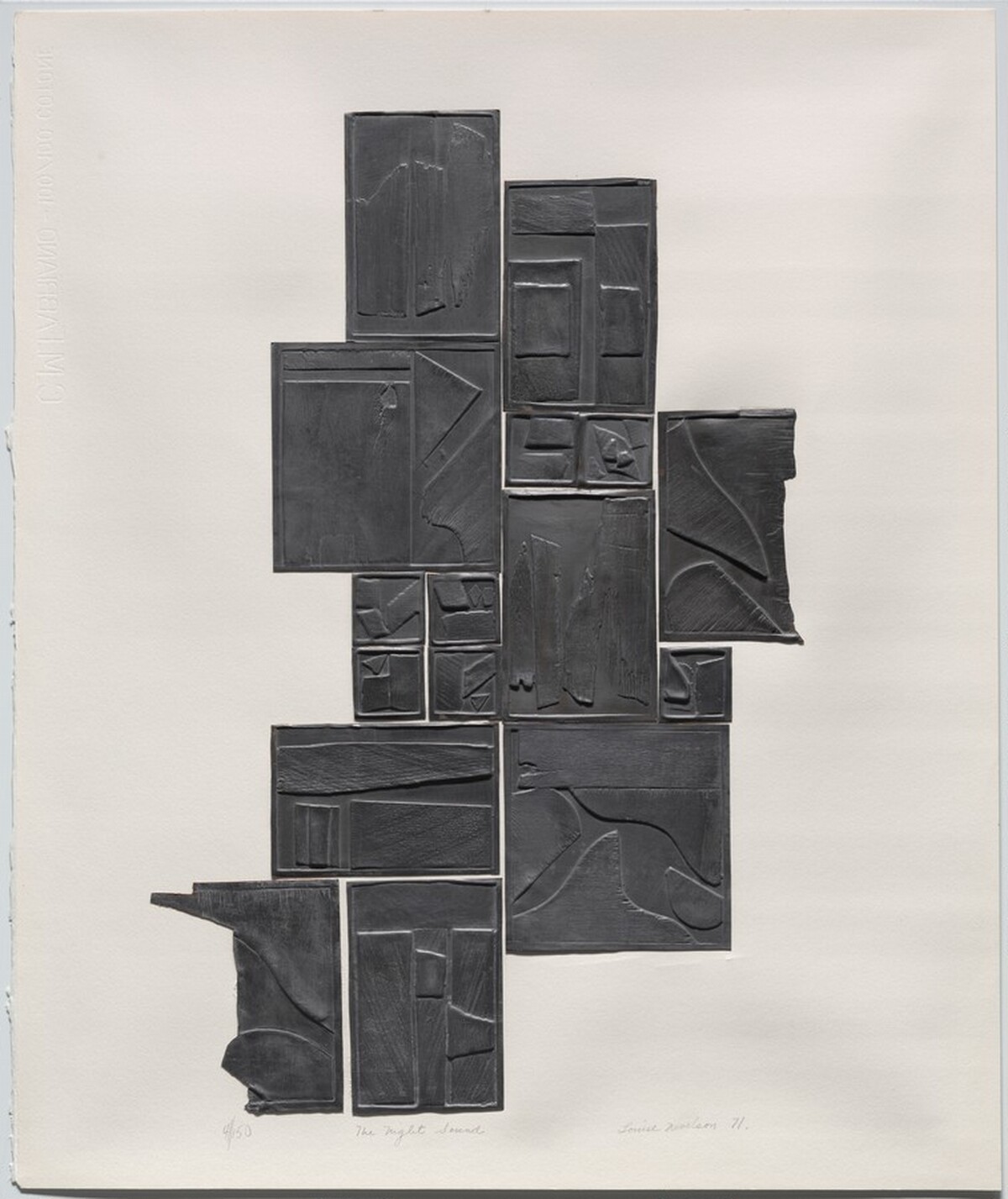 The Night Sound by Louise Nevelson