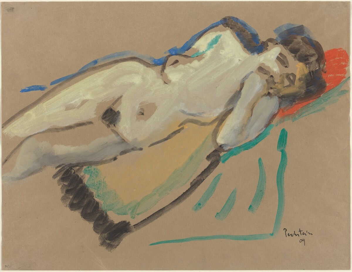 Nude by Max Pechstein