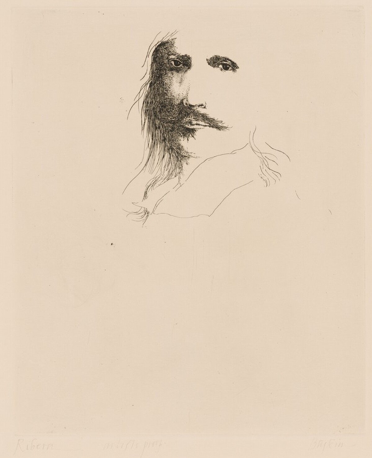 Jusepe de Ribera, Spanish, c. 1590-1652 by Leonard Baskin