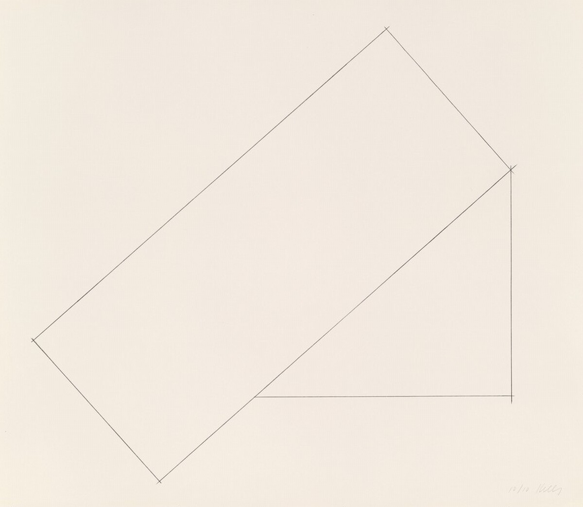 Grand Case (State) by Ellsworth Kelly