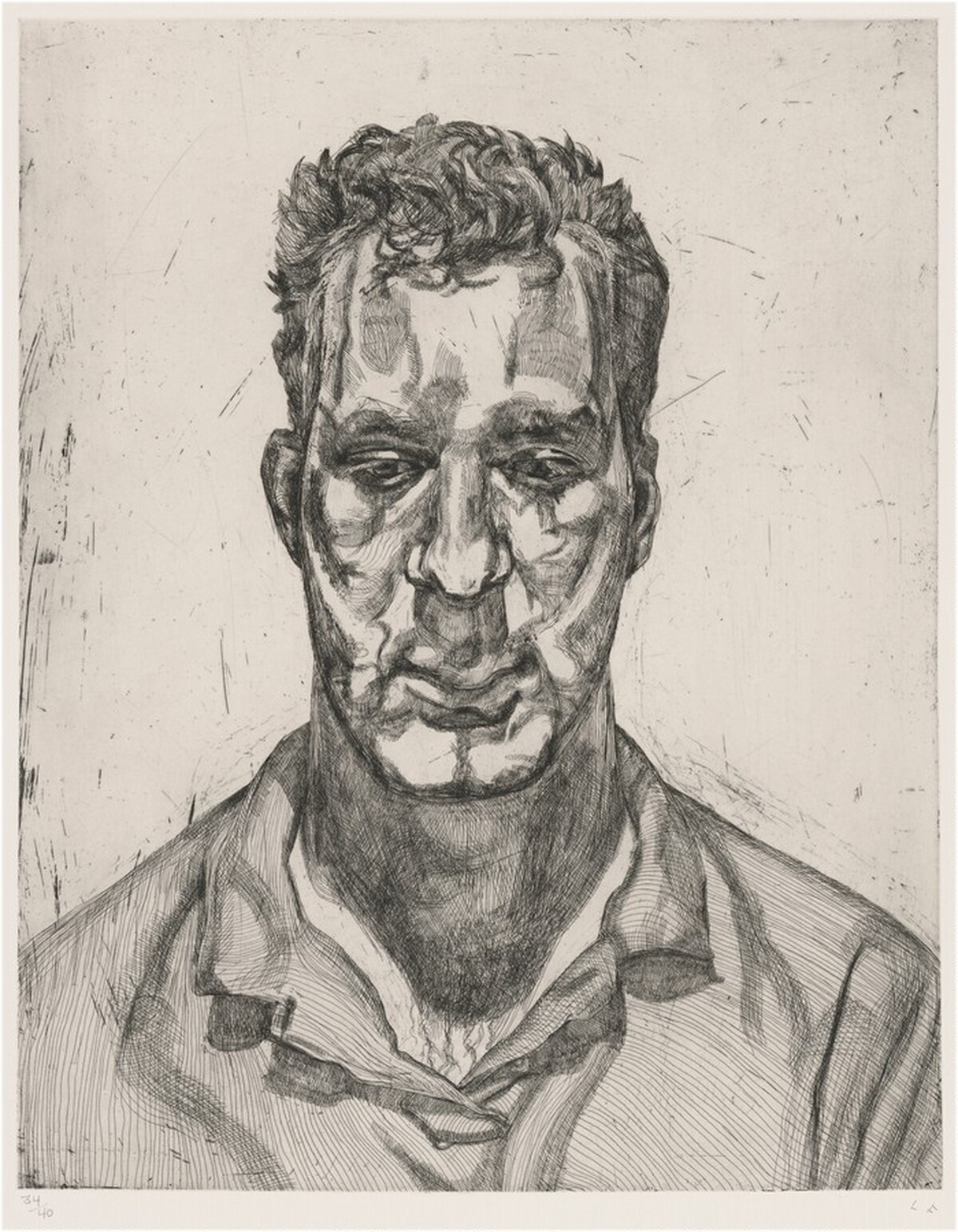 Kai by Lucian Freud