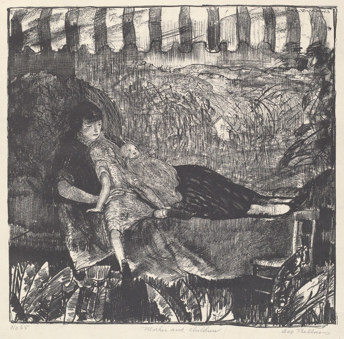 Mother and Children by George Bellows