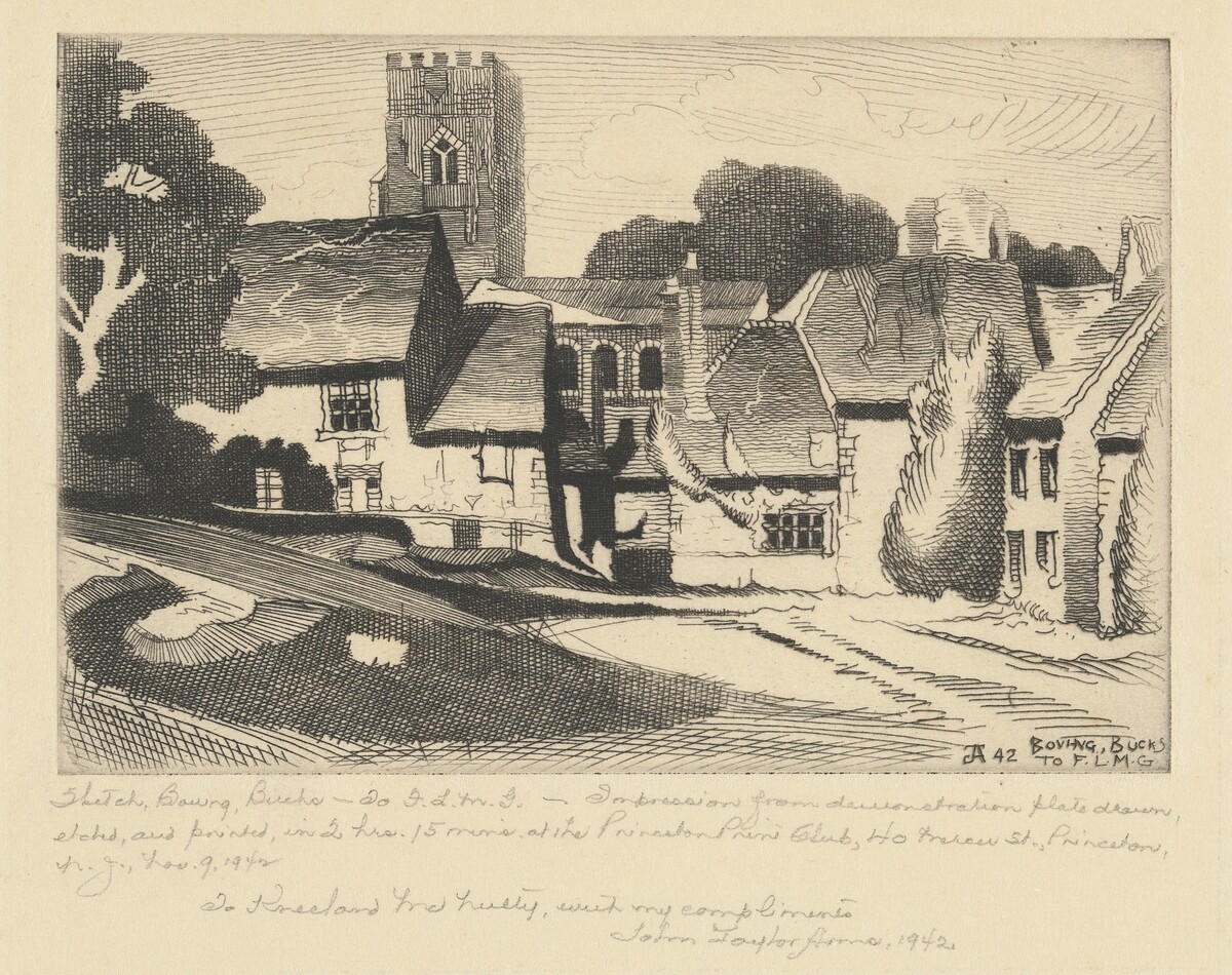 Boving, Bucks by John Taylor Arms