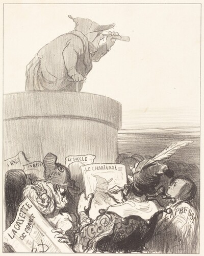 Le Constitutionnel contemplant l'horizon politique