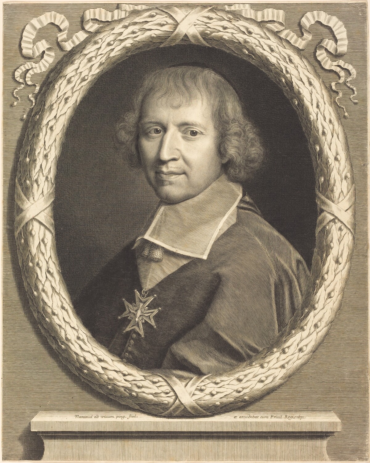 Francois de Harlay by Robert Nanteuil