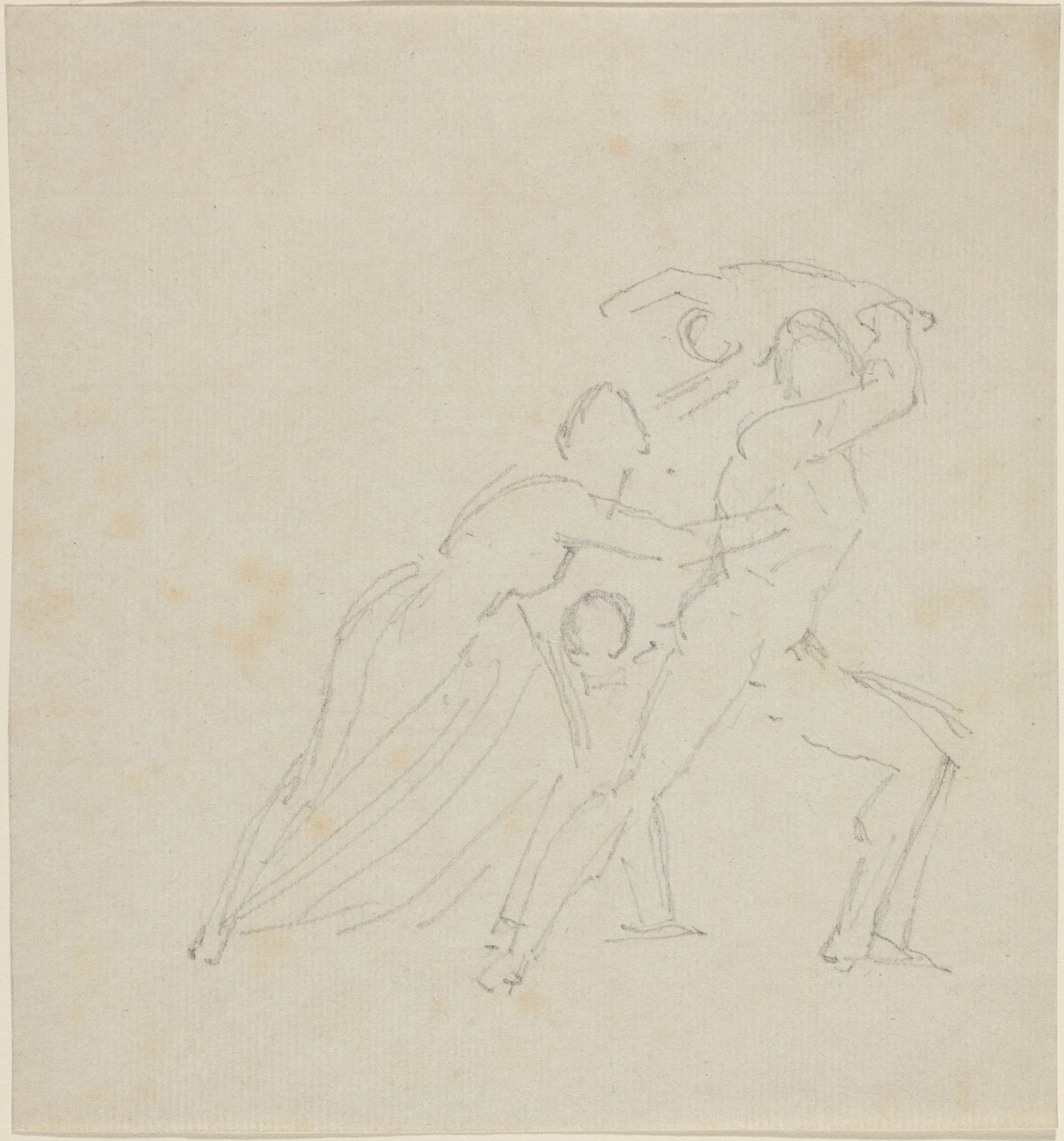 Study for "The Fury of Athamas" by John Flaxman