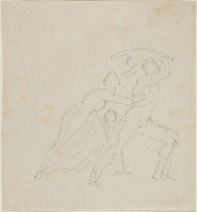 Study for "The Fury of Athamas"
