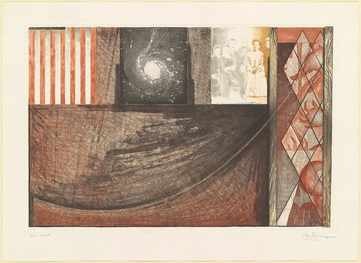 Untitled [trial proof] by Jasper Johns