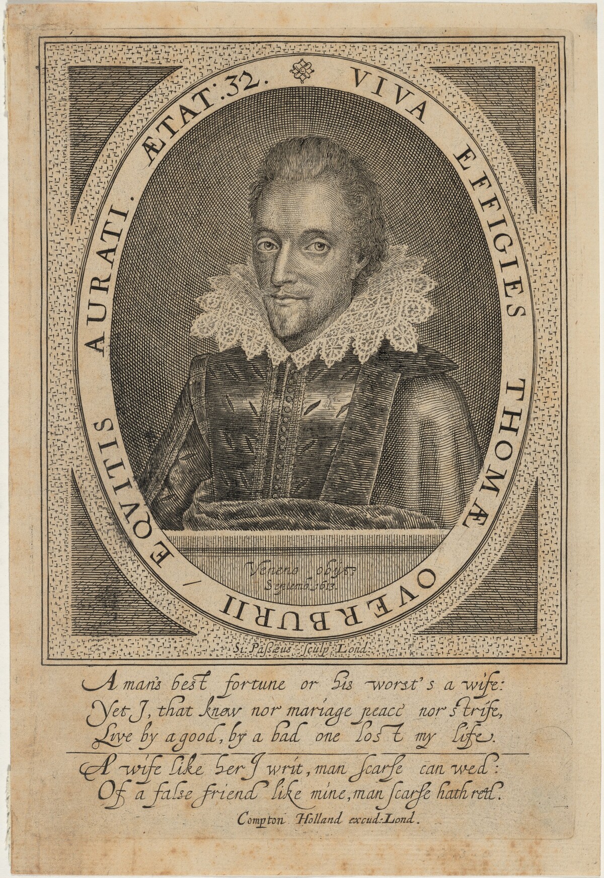 Sir Thomas Overbury by Simon de Passe
