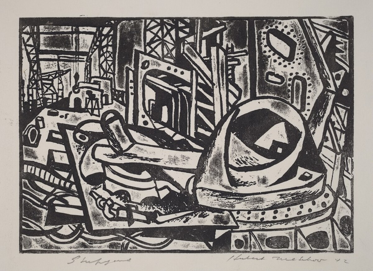 Shipyard by Hugh Mesibov