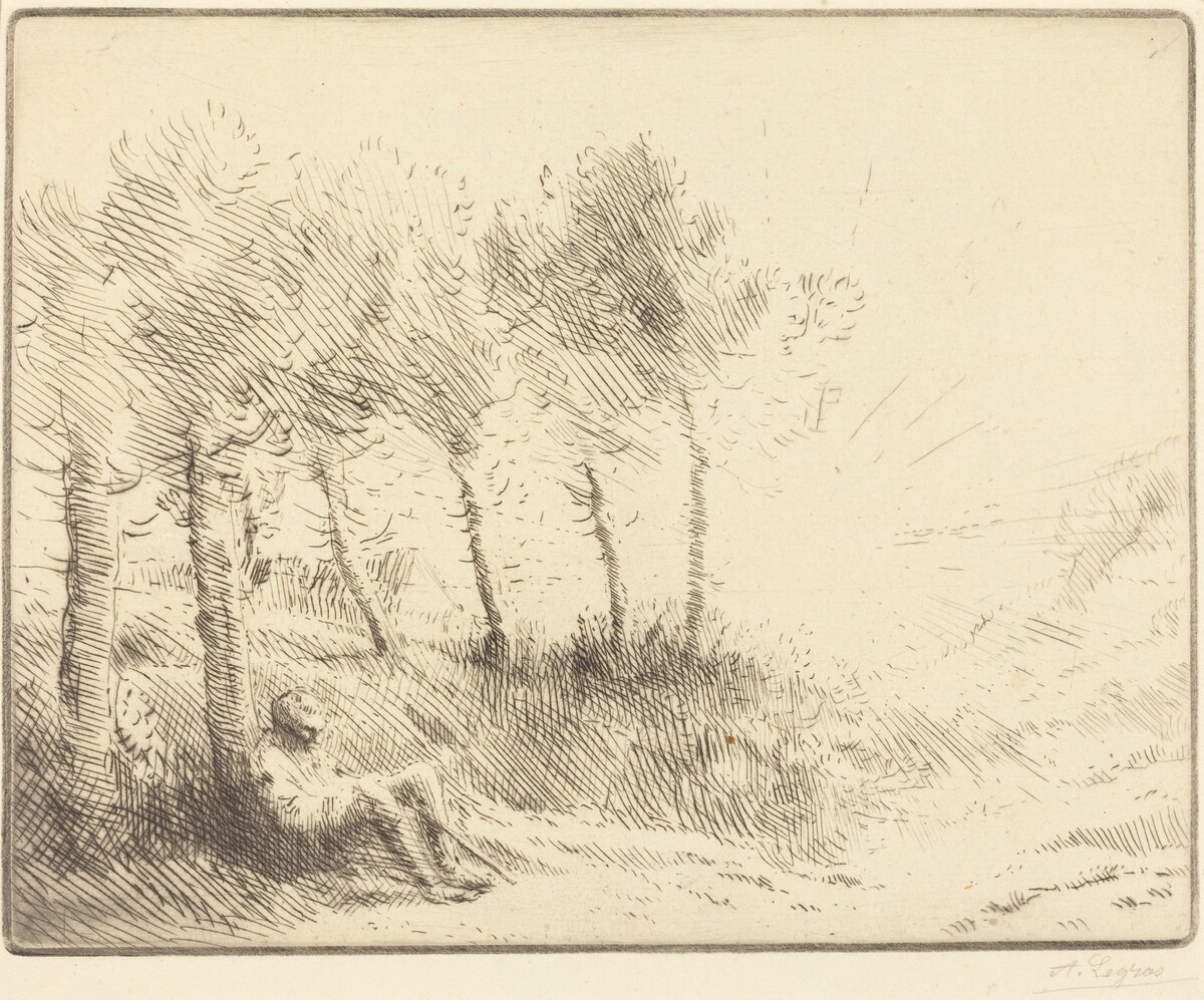 Landscape (Paysage) by Alphonse Legros