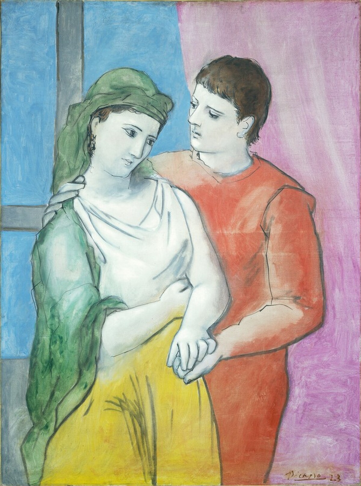 The Lovers by Pablo Picasso