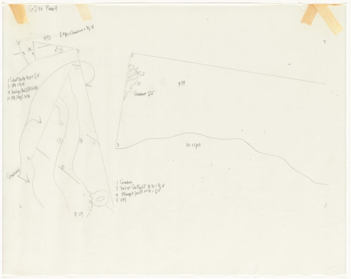 Tracing for Changes and Disappearances #32 (2 of 11) by John Cage
