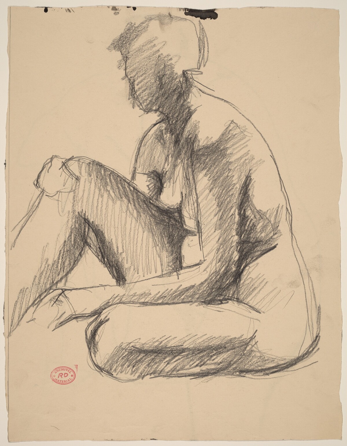 untitled [recto] by Richard Diebenkorn