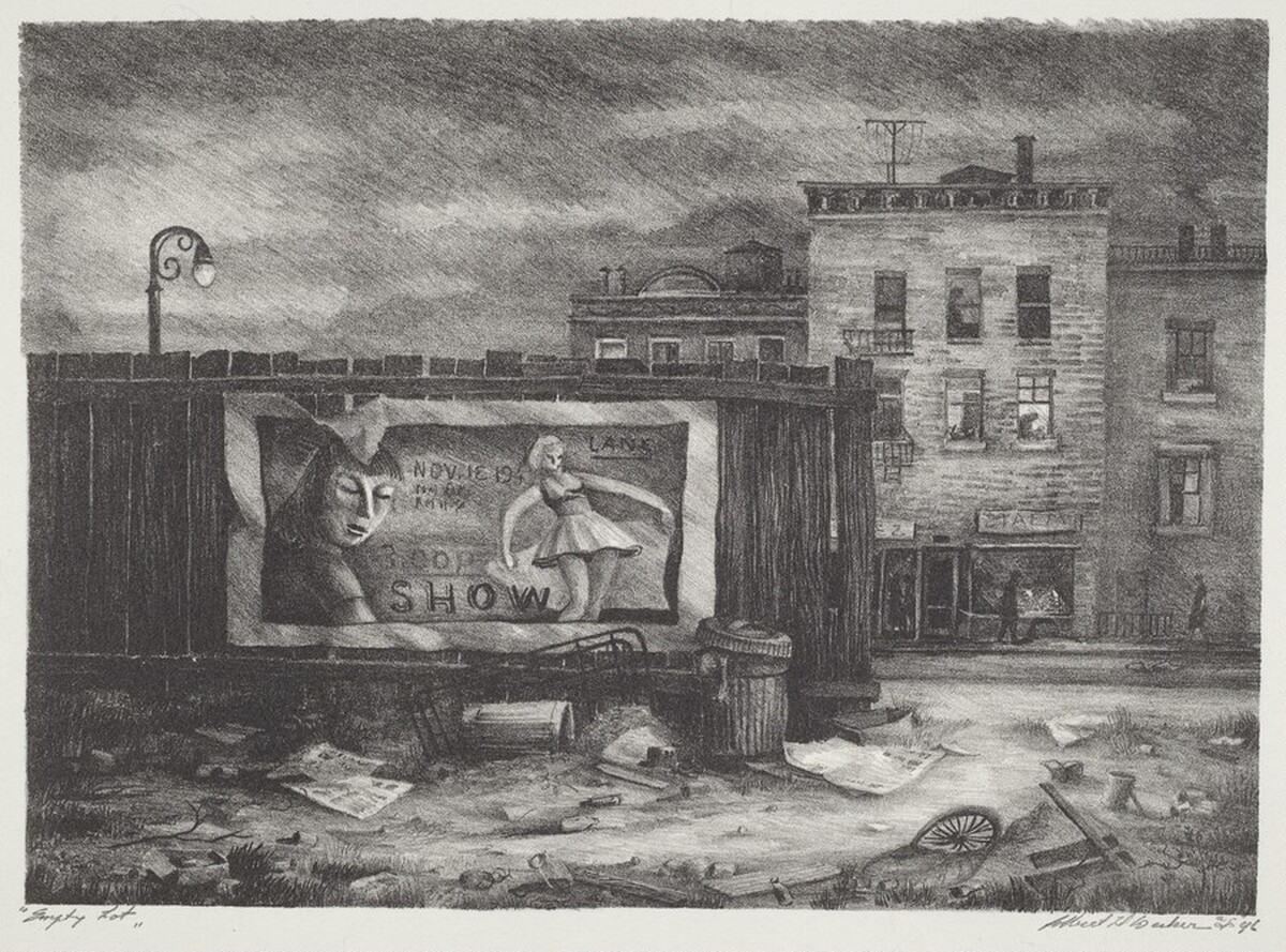 Empty Lot by Albert Herrman Decker