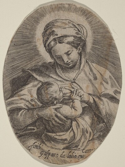 The Madonna Nursing the Christ Child