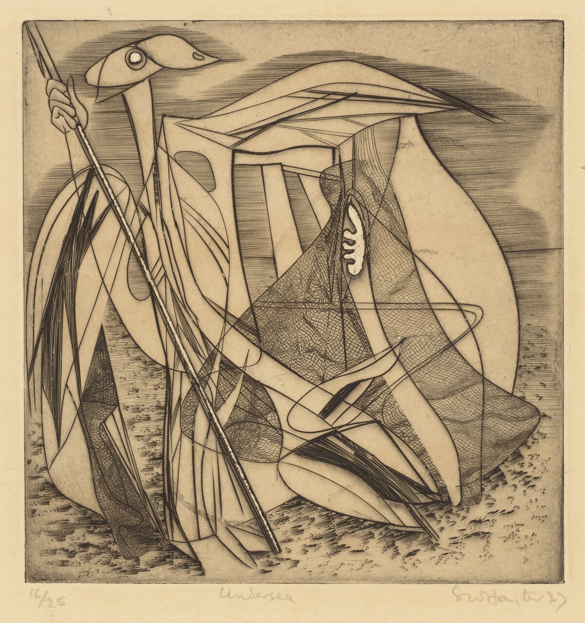 Undersea by Stanley William Hayter