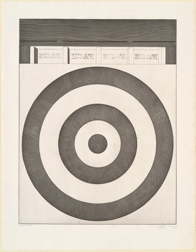 Target with Four Faces [state proof of 2nd state]