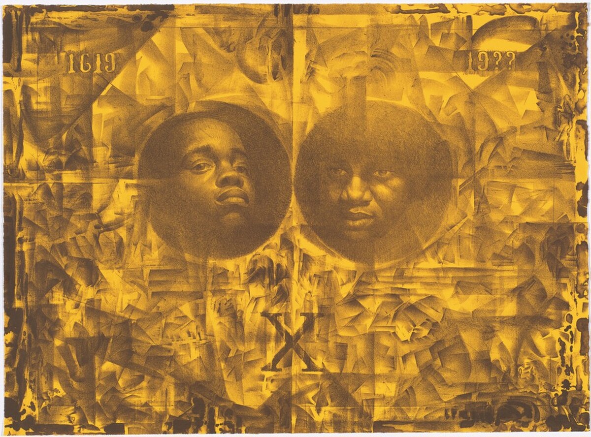 Wanted Poster Series #14a by Charles White