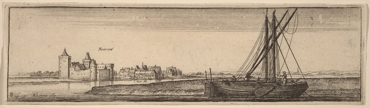 Roerort by Wenceslaus Hollar