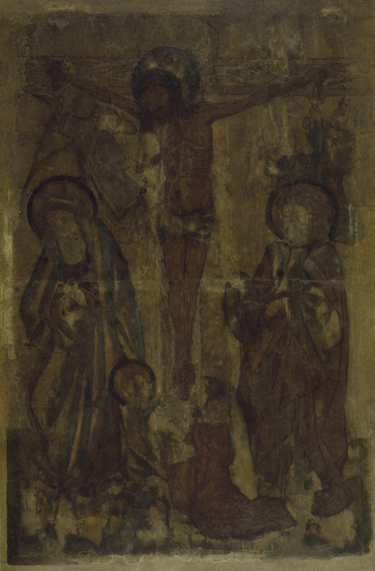 Christ on the Cross by Netherlandish 15th Century