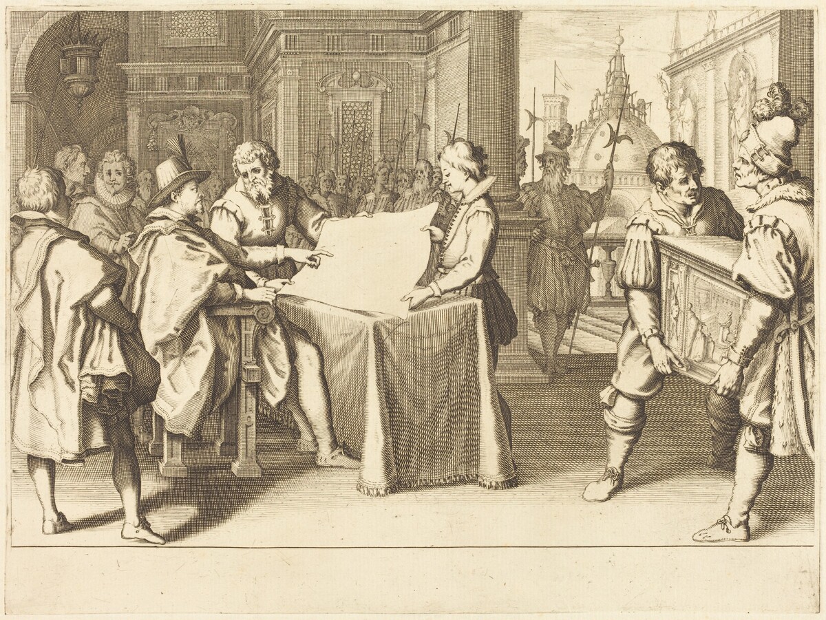 Restoration of the Duomo, Florence by Jacques Callot