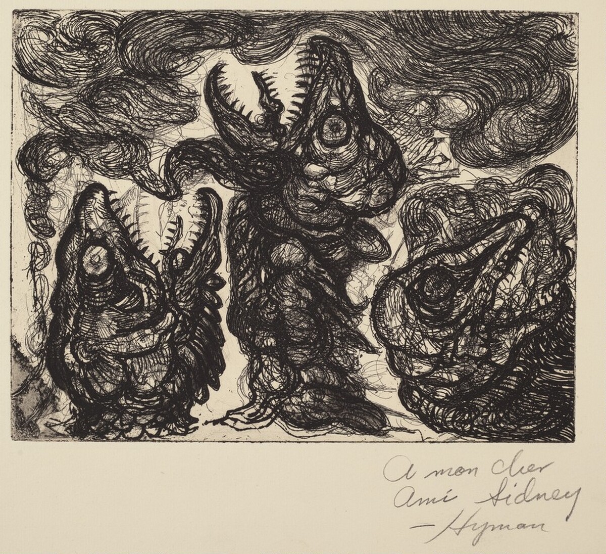 Fish Skeletons by Hyman Bloom