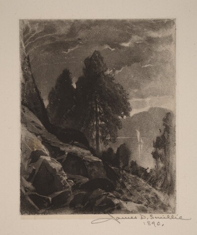 Untitled (Experiment—Wet Aquatint)